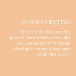 Earrings | Koorie Tales | Sunset Meeting | Silver Dotty Earrings